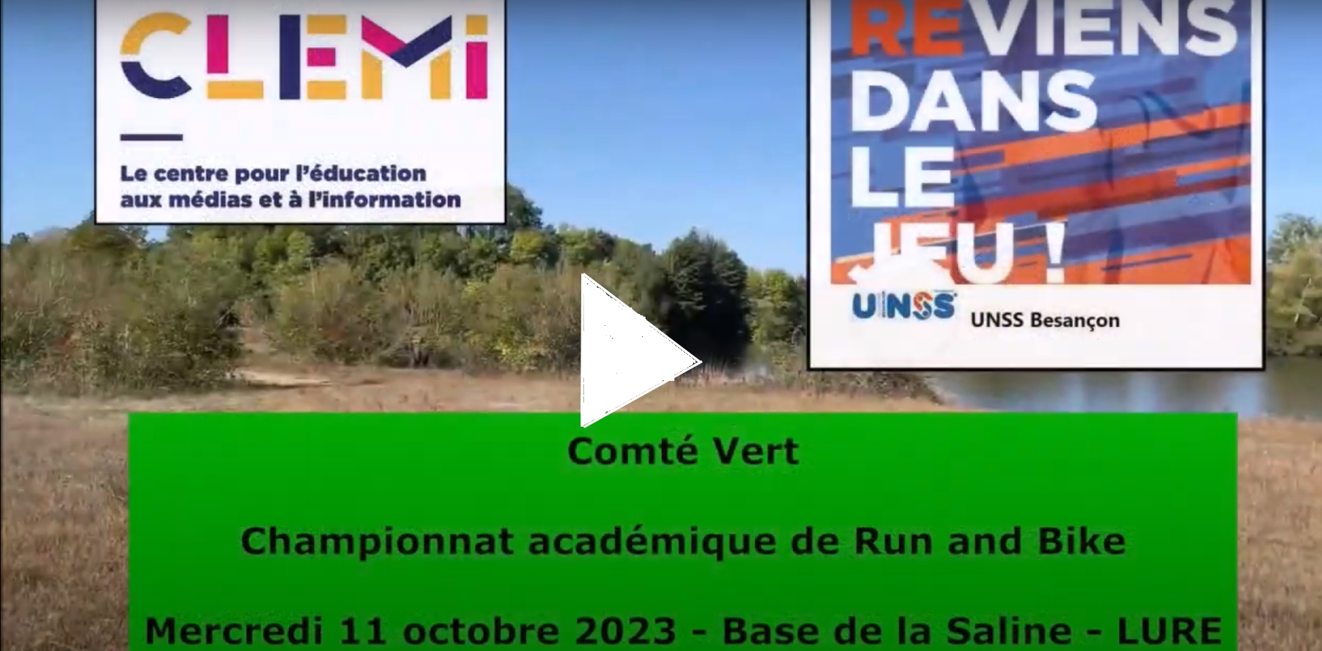 Run and Bike organisé par les élèves de l’option EPS