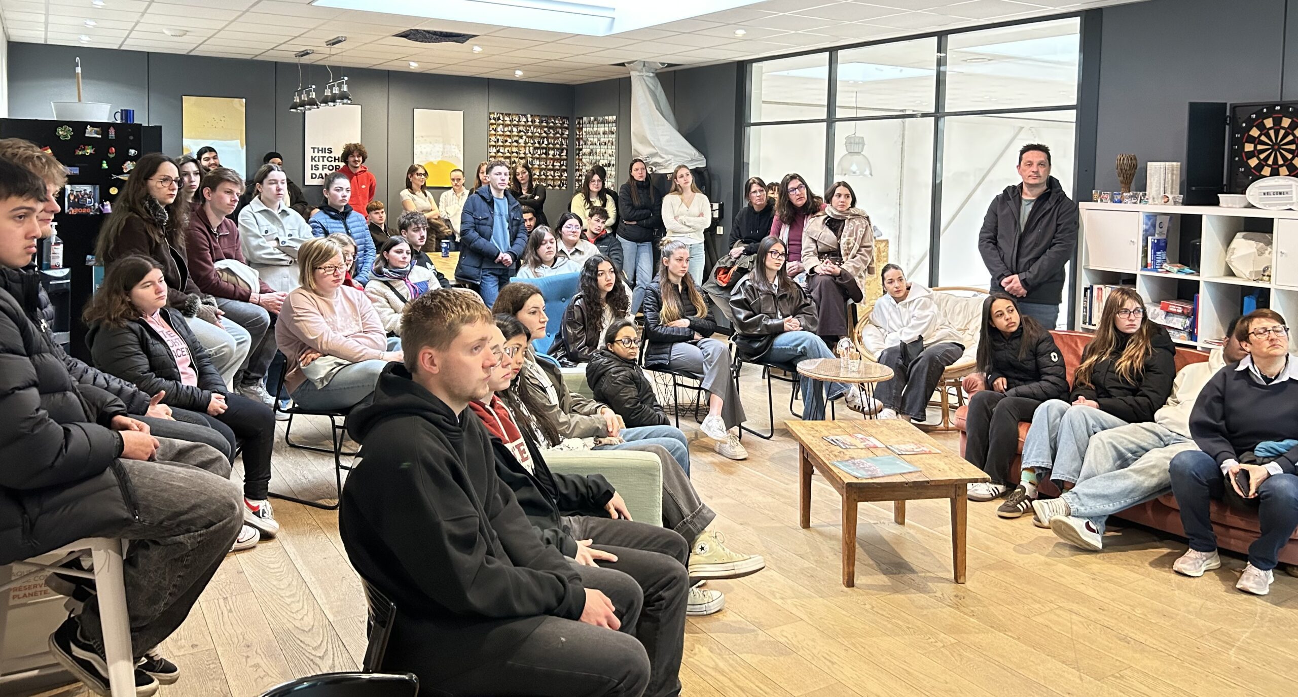 Séjour à Lyon pour nos BTS et visite du Groupe Staten