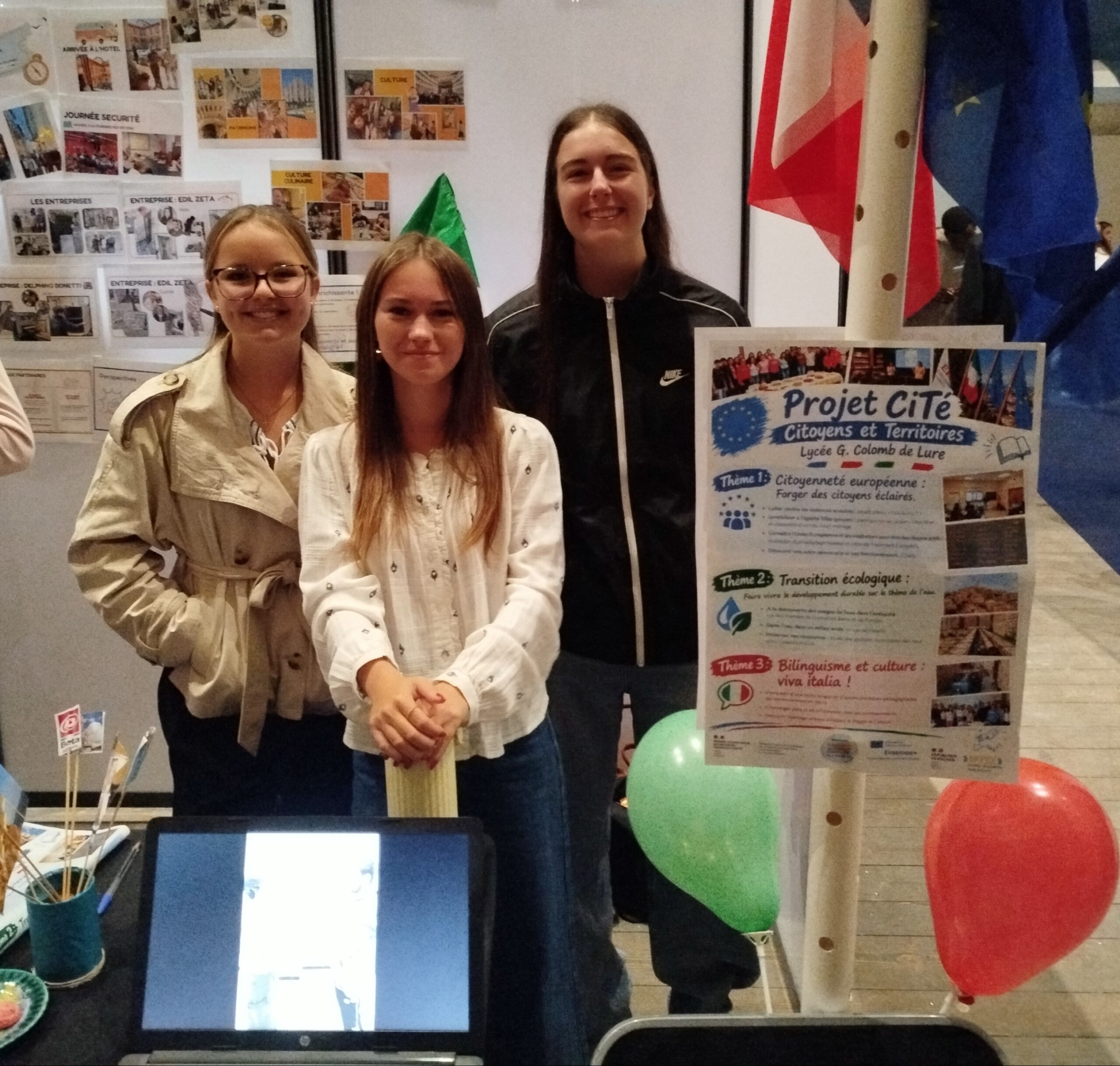 Projet Erasmus Citoyenneté et Territoires